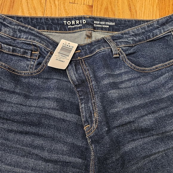torrid Denim - Torrid High-Rise Straight Classic Denim Jeans Size 20S